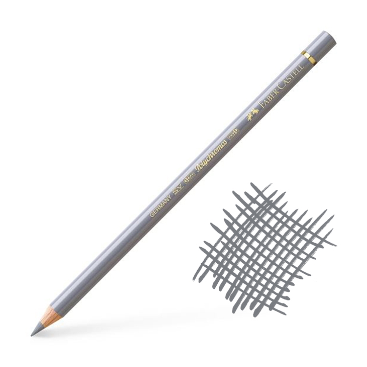 Карандаш цветной профессиональный faber-castell polychromos светоустойчивый заточ холод.серый iii (232),110232 (4005401102328)