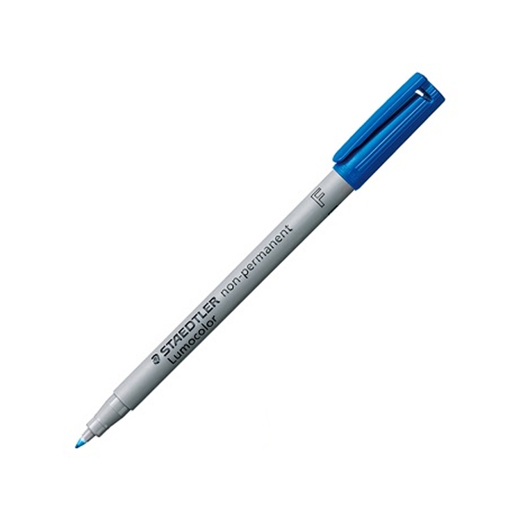 Fine staedtler lumocolor non-permanent marker Fine point Blue (031901908768)
