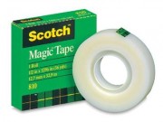 Scotch 810 Magic Tape 1" Core 1/2" x 36 Yards