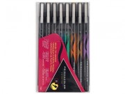 Prismacolor Premier Brush Tip Marker Set 8 Assorted Colors