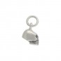 Sterling Silver Skull Charm - Mini 13x5mm