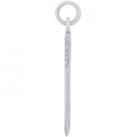  Sterling Silver Arrow Charm 27x4mm