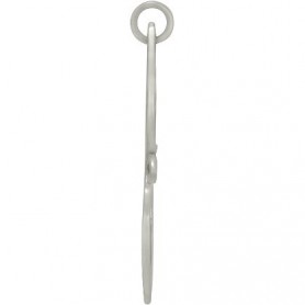 Sterling Silver Celtic Knot Charm - Infinity 35x16mm