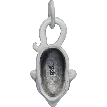 Sterling Silver Mouse Charm - Animal Charms 18x8mm