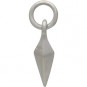 Sterling Silver Spike Charm - Small 15x3mm