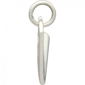 Sterling Silver Paper Airplane Charm 15x11mm