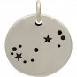 Sterling Silver Zodiac Charms -Constellation Scorpio 18x15mm