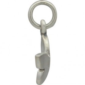 Sterling Silver Butterfly Charm - Tiny 12x10mm