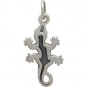 Sterling Silver Gecko Charm Animal Charm 21x9mm