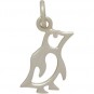 Sterling Silver Baby Penguin Charm 18x7mm