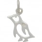 Sterling Silver Baby Penguin Charm 18x7mm