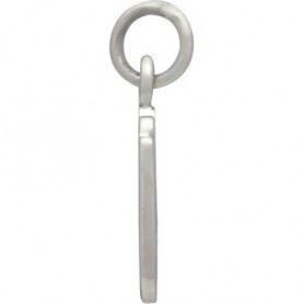 Sterling Silver Healing Hand Charm 17x7mm