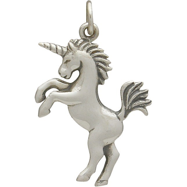 8~50pc unicorn horse antique silver charms pendants jewelry DIY 23*14mm