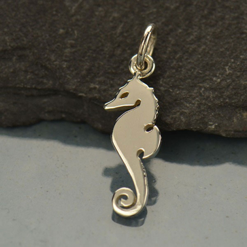 Sterling Silver Starfish with Granulation Charm