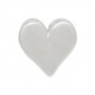 Sterling Silver Beads - Small Heart 7x8mm