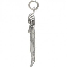Sterling Silver Innana Goddess Charm 33x15mm