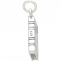  Sterling Silver Book Charm - Realistic 22x14mm