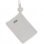 Sterling Silver Book Charm - Flat 23x16mm