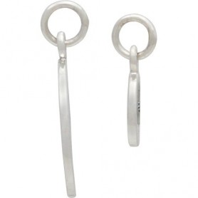  Sterling Silver Dandelion Charm - Set