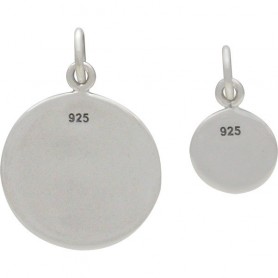  Sterling Silver Dandelion Charm - Set