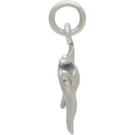 Sterling Silver Sting Ray Charm 18x15mm