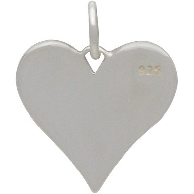 Sterling Silver Word Charm - Love You More 15x13mm