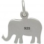 Sterling Silver Republican Elephant Charm 15x13mm