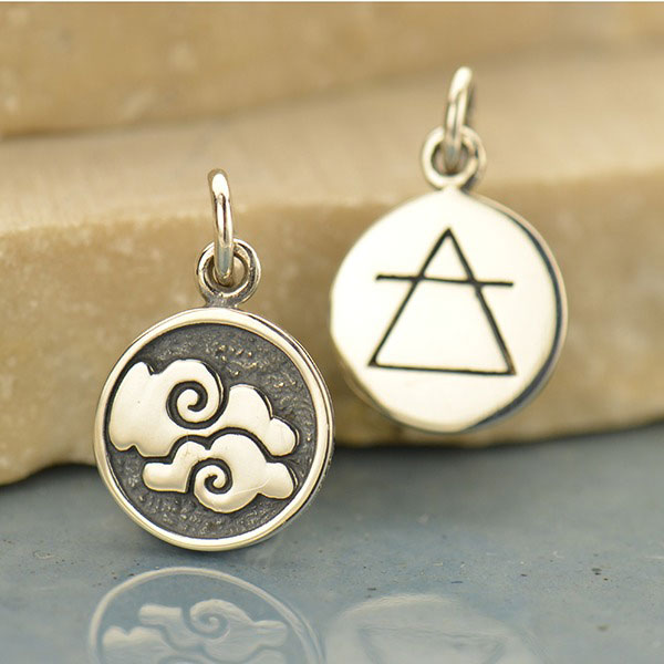 Sterling Silver Air Charm - Four Elements