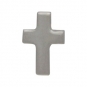 Sterling Silver Cross Bead 9x2mm