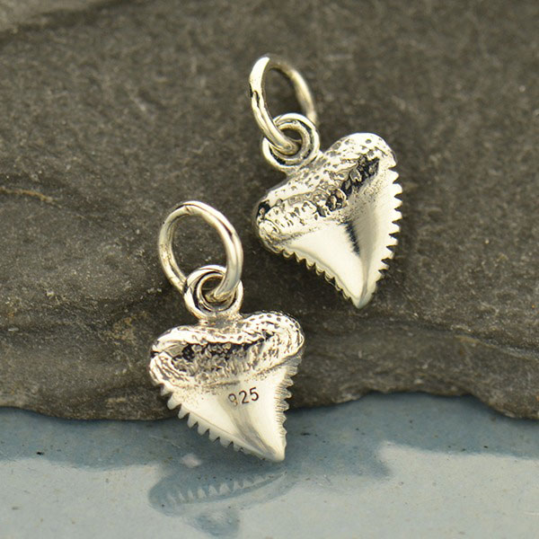 Details about   Sterling Silver 0.925 Shark Tooth Necklace Pendant Charm