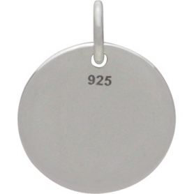 Sterling Silver Message Pendant - Be Brave