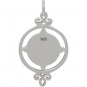 Sterling Silver Compass Charm - Graduation Charms