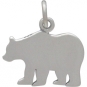 Sterling Silver Mama Bear Charm - Etched "Mama Bear"