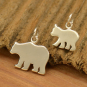 Sterling Silver Mama Bear and Baby Bear - Stamping Blank Set