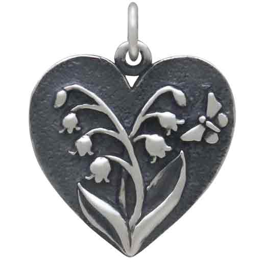 Heart pendant charms*sterling silver 925*CHARMS - ELEMENT ENGRAVE 4 22,5x32  mm - SILVEXCRAFT