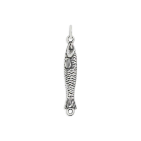 Sterling Silver Sardine Link 32x5mm