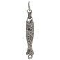 Sterling Silver Sardine Link Back View