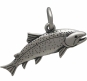 Sterling Silver Trout Charm - Fish Charm