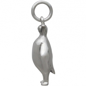 Sterling Silver Penguin Charm