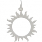 Sterling Silver Eclipse Charm - Sun Charm