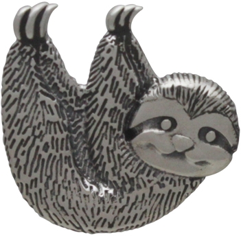 Sterling Silver Sloth Charm 15x15mm