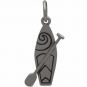 Sterling Silver SUP Charm Stand Up Paddle Board Charm