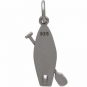 Sterling Silver SUP Charm Stand Up Paddle Board Charm