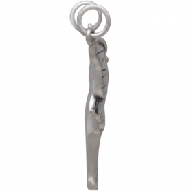 Sterling Silver Luna Moth Pendant Festoon