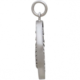 Sterling Silver Astrology Aries Pendant