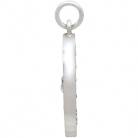 Sterling Silver Astrology Taurus Pendant