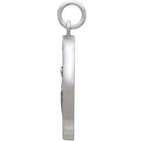 Sterling Silver Astrology Leo Pendant