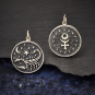 Sterling Silver Astrology Scorpio Pendant