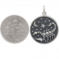 Sterling Silver Astrology Scorpio Pendant