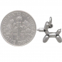 Sterling Silver Balloon Dog Charm